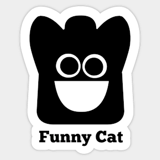 Funny Cat Sticker